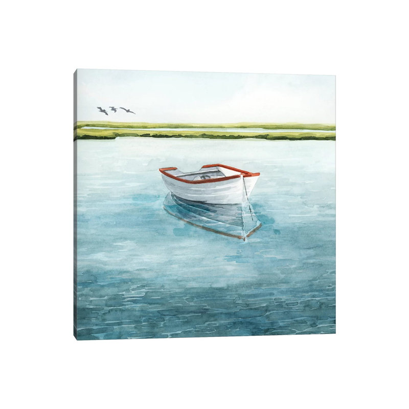 Anchored Bay II by Grace Popp - Wrapped Canvas Print, 30.48 cm H x 30.48 cm W
