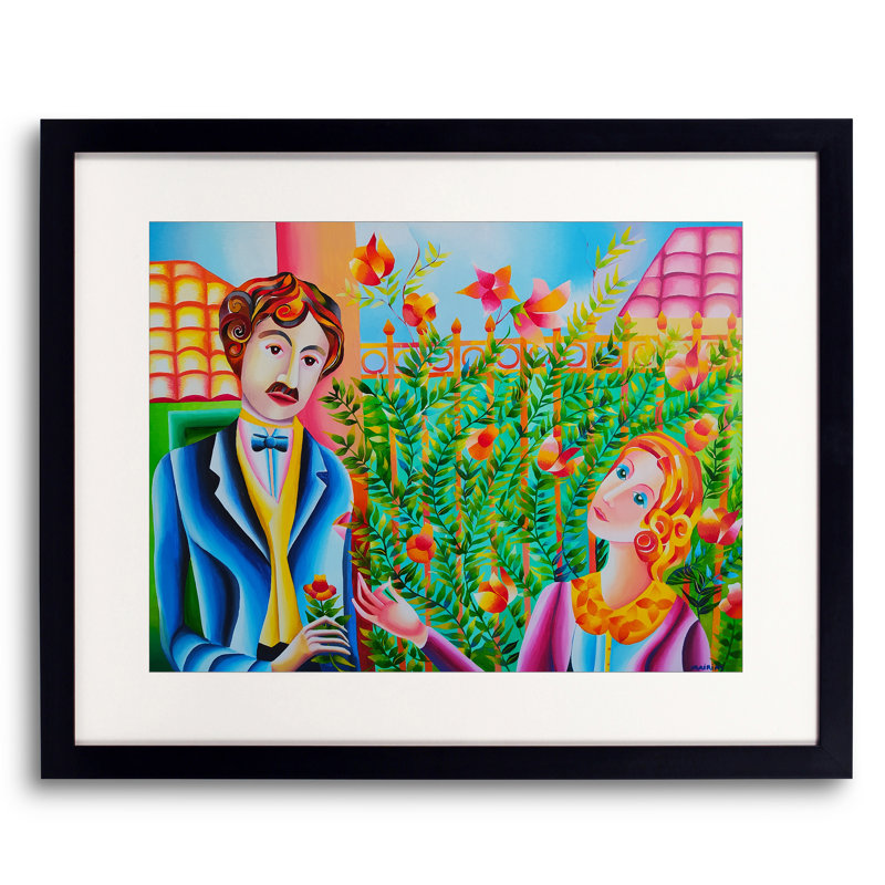 Loving Encounter Print by Mairim Perez Roca, 24" H x 32" W