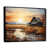 Black Floater Framed