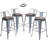 Divya Swivel Counter Stool with Metal Frame-963354757-1062144447