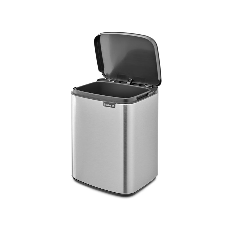 Brabantia 7 Litre Bo Waste Bin, Matt Steel Fingerprint Proof