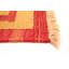 Tapis de bois one-of-kind à la main-noué la new age anatolian rouge/brun clair 6 pi x 9 pi laine 2 po