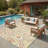 Gregori  Sage Rose Farmhouse Rug-1984376969