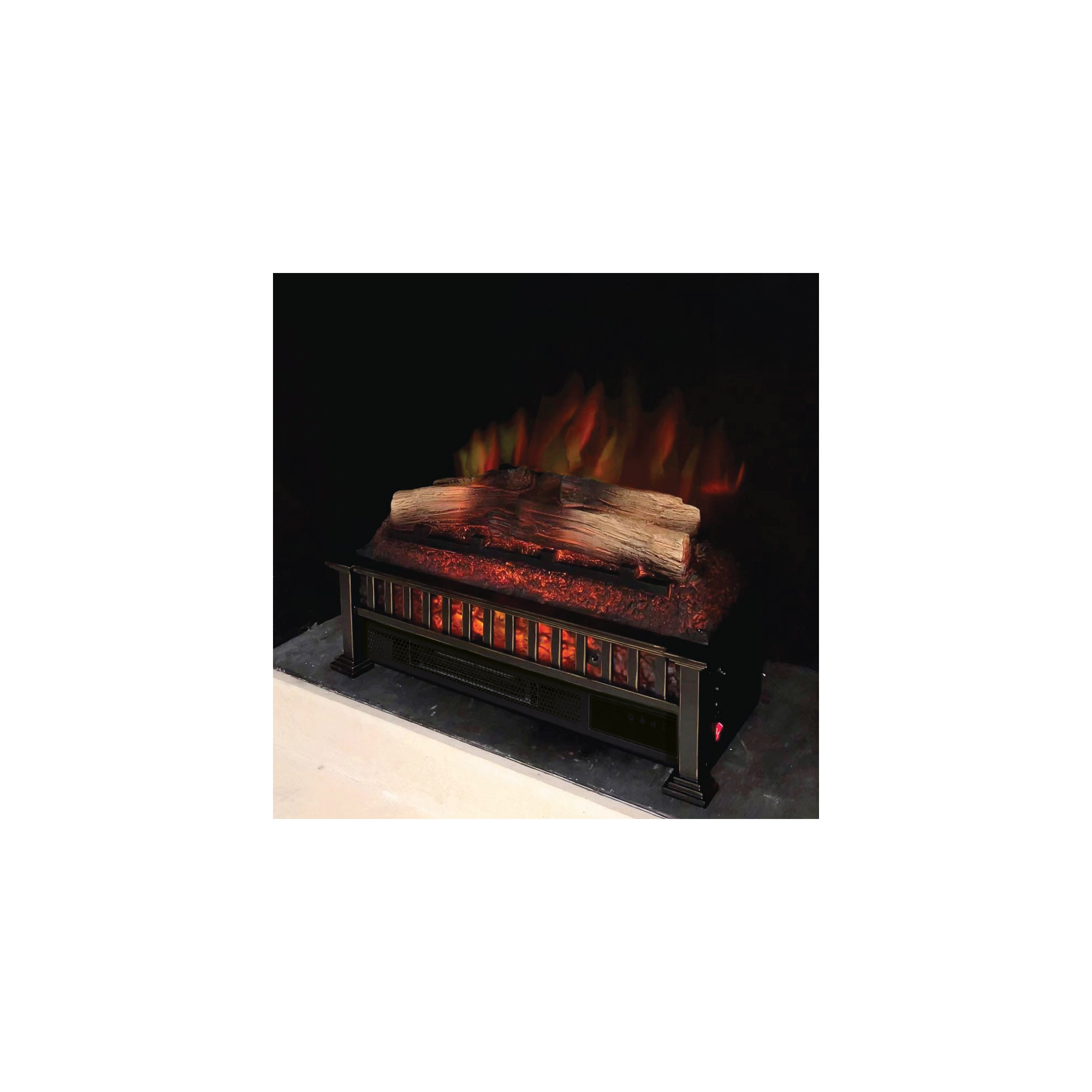 Country Living 20" Electric Log Set Heater, 13.15" H x 23" W x 9.33" D