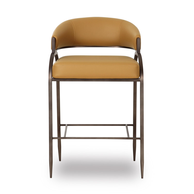 Tabouret de comptoir Lowther Tatum Performance, Tanné