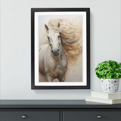 Horse Informel - Framed Print