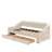 Twin Size Upholstered Daybed With Storage Armrests And USB Port-242062626