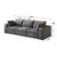 Canapé d'angle modulaire Cloud Sofa, canapé profond avec coussins amovibles, aucun assemblage requis