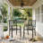 Heavy-Duty Metal Patio Chair With 350LB Capacity, Ergonomic Breathable Design For Indoor And Outdoor Use, Easy 30-Min Assembly