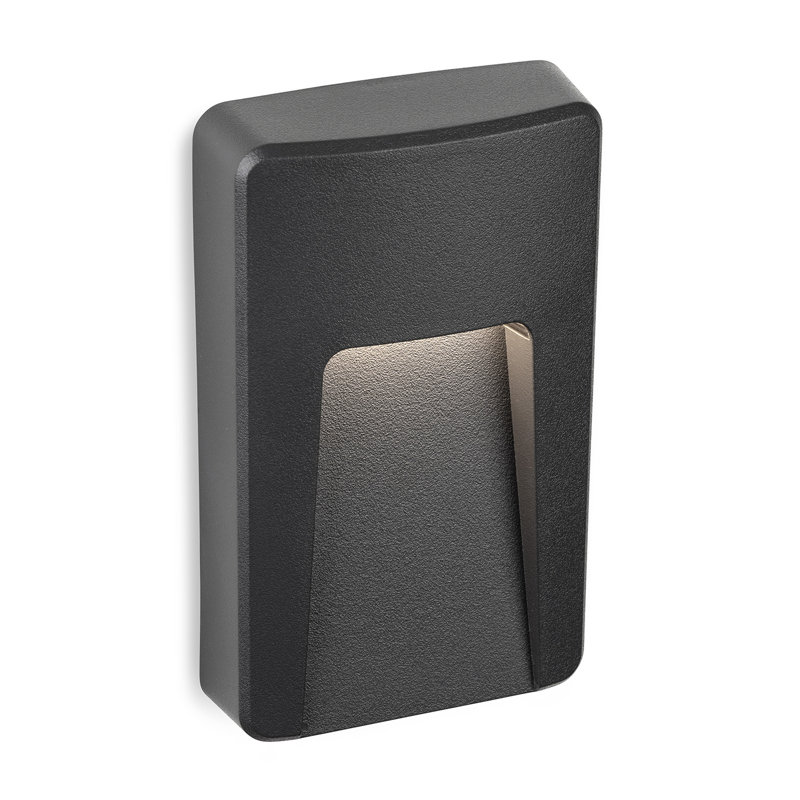 Graphite 15cm H Integrated LED Outdoor Sconce