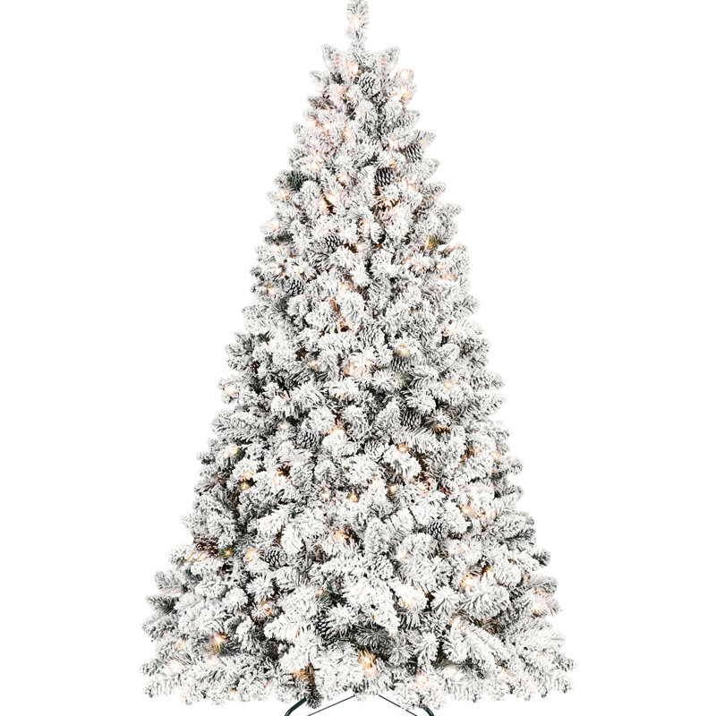 Arbre de Noël 7,5 pi Snowy Flocked