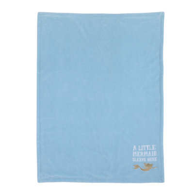 Ariel Sea Princess Baby Blanket