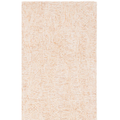 Ceallach Pine Hand Tufted Wool & Cotton Abstract Rug