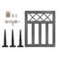 Towanna Gate Fencing with 1 Panel(s) Included-879912712-879912819