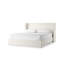 SOPHIA 1 Upholstered Wingback Bed-63740108
