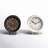 Coastal Analog Metal Mechanical Tabletop Clock