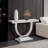 Tobitha 47" Faux Marble Top Metal Base Console Table-416997938-416997949