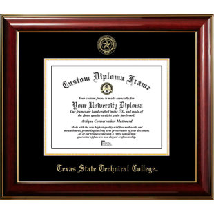 Javi Brown Wood Beveled Picture Frame with Mat