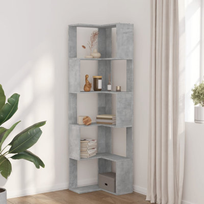 50cm W Corner Bookcase