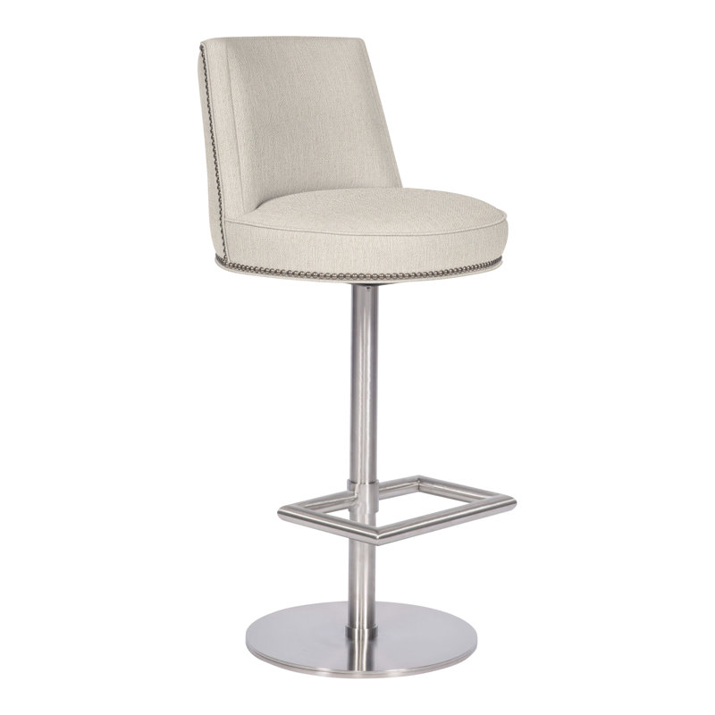 Michael Weiss 44"Donegal Barstool, Instant Parchment, Yes