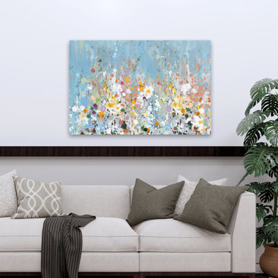 Fleurs abstraites - Jardin abstrait I