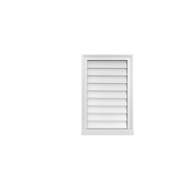 Cadre de seuil Brickmould, brun clair apprêté, H 28 po x l 18 po x P 2 po