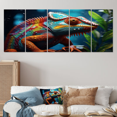 Cuscute - Forest Animals Wall Art For Living Room 5 Piece