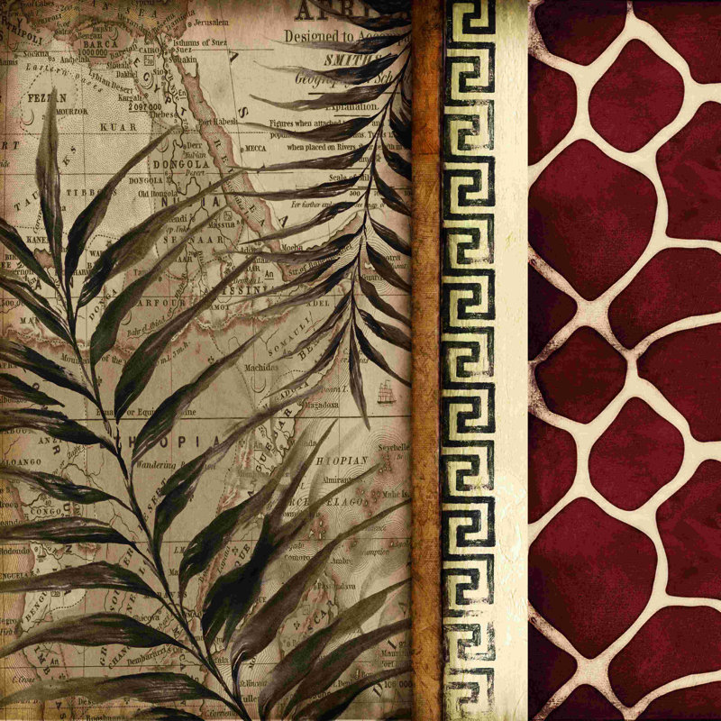 Safari tropical 3, H 20 po x l 20 po