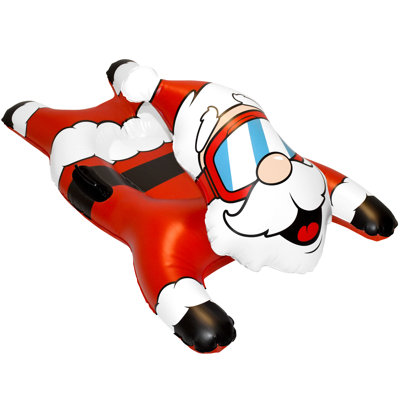 CocoNut: 54" Snow Sled - Santa Claus