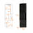 8-Bottle 2-Shelf Bar Cabinet-1272934313