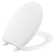 Lustra Round-Front Toilet Seat with Anti-Microbial Agent