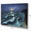 «Ocean Shore at Night», impression sur toile tendue-29505825
