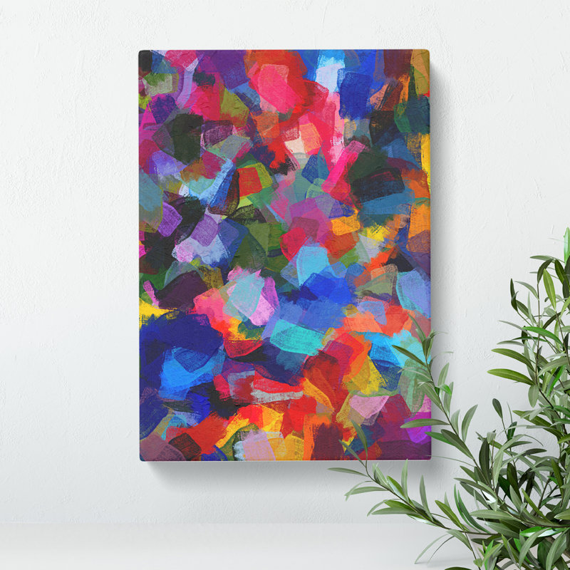 Dynamic Change Abstract - Wrapped Canvas Print, 50cm H x 35cm W x 3cm D