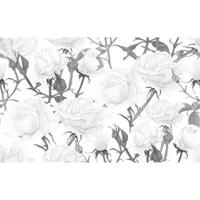Peel & Stick Floral Roll