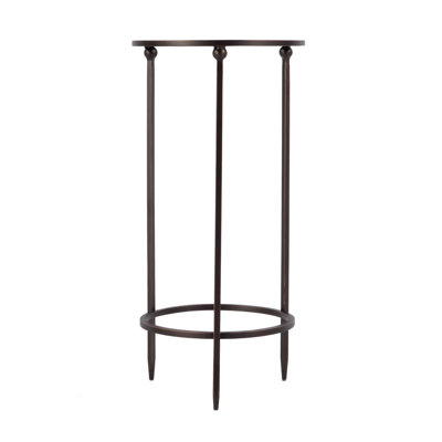 11" Glass End Table
