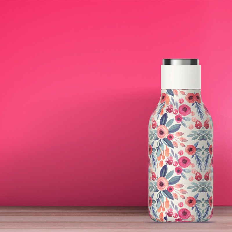 Asobu 473ml Double Wall Insulated Stainless Steel Water Bottle