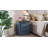 22" Wide Fluted Nightstand With Charging Station, Modern Wood 3-Drawer End Table, Curved Profile | Gift Idea-1077214946