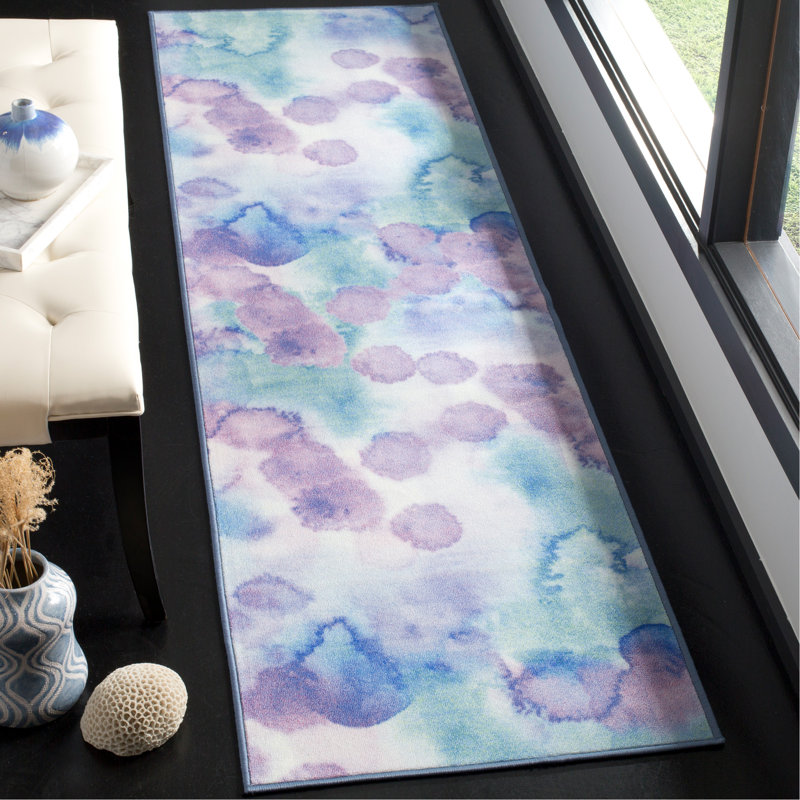 Darius Performance Machine Washable Abstract Rug, Runner 2'2" x 6'