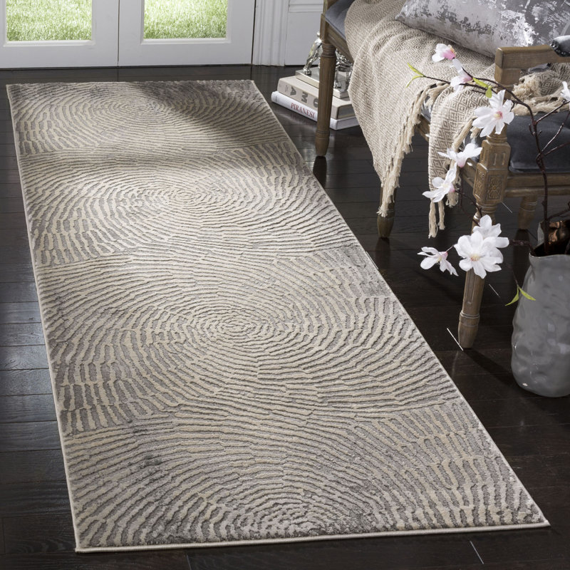 Wendi Performance Abstract Rug, Runner 2'7" x 14'