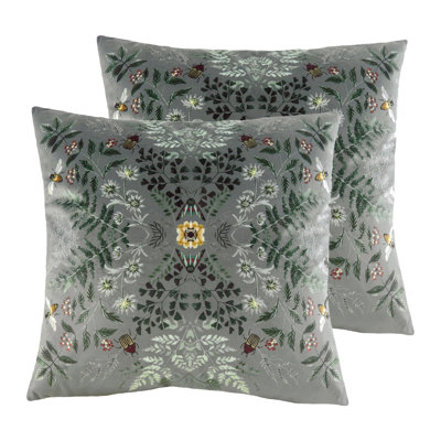 Geometric Square Cushion