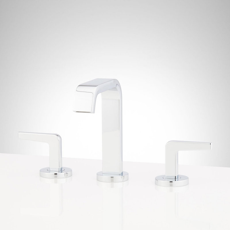 Drea 1.2 GPM Widespread Bathroom Faucet, Chrome