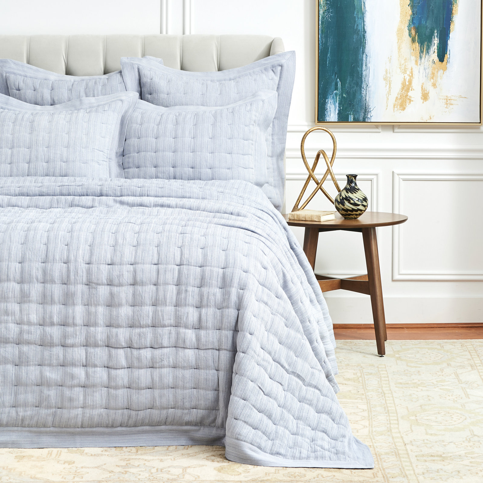 Natasha Cotton Quilt Set, Queen Quilt