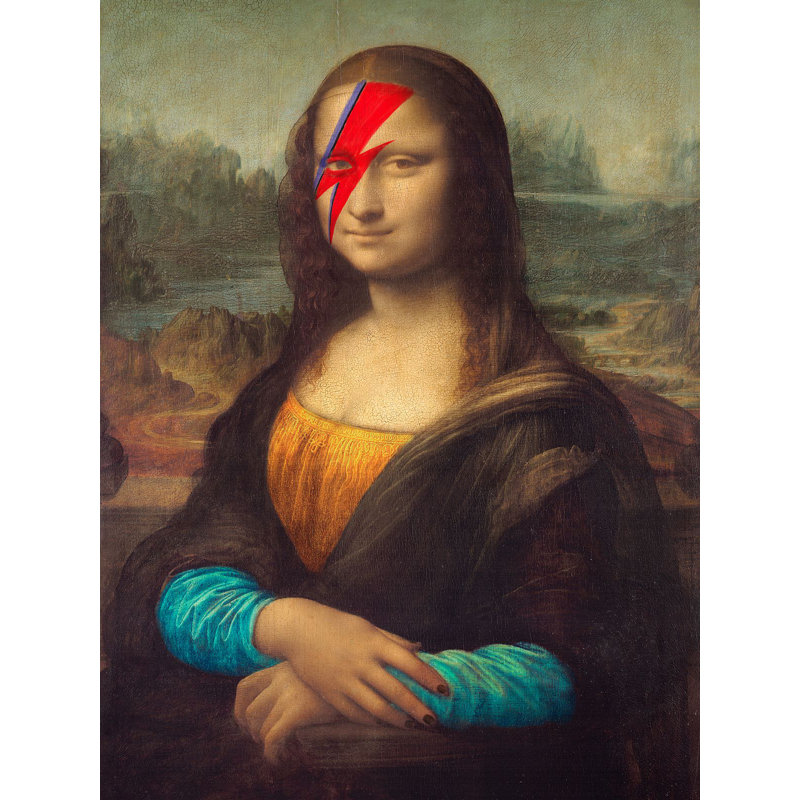 Glam Lisa by Steven Hill - Wrapped Canvas Print, 80cm H x 60cm W x 4cm D
