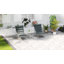 Outsunny 3 Piece Garden Bistro Set for 2 Round Outdoor Table-374205226