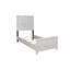 Lit simple gris Modern