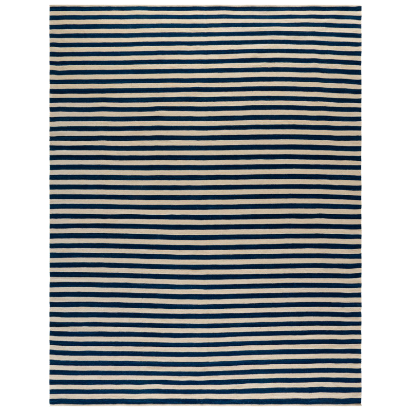 Ralph Lauren Canyon Stripe Wool Striped Rug, Rectangle 9' x 12'
