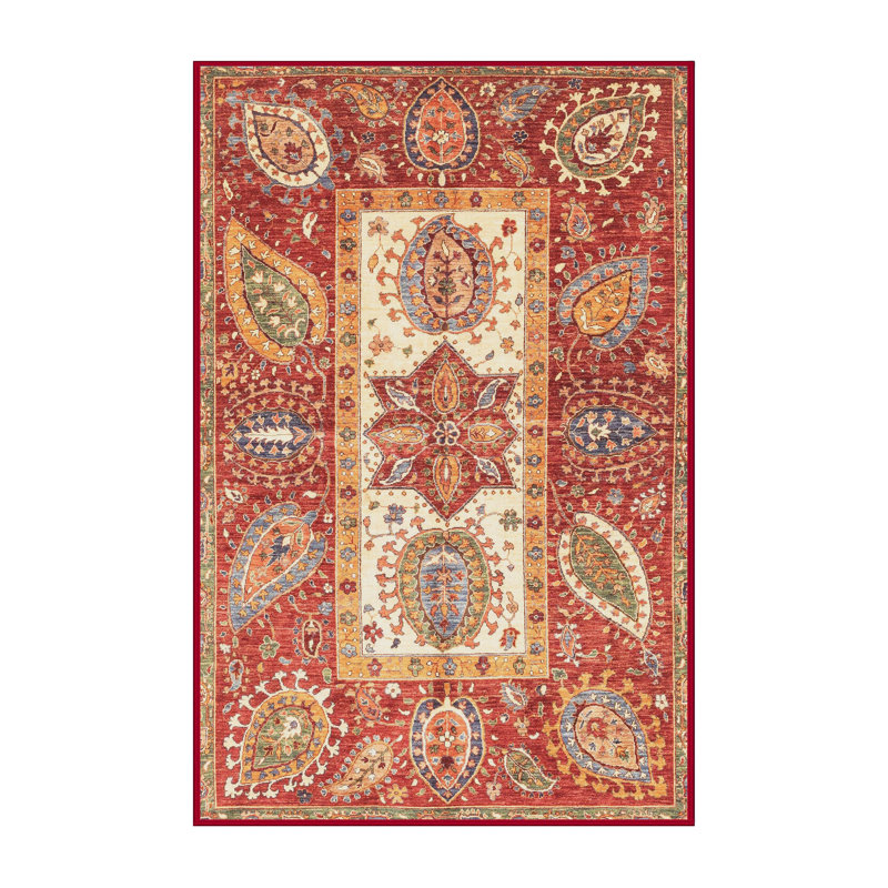 Abstract Indoor Rug, Rectangle 6' x 9'