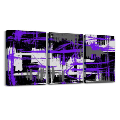 3 Piece Wrapped Canvas Wall Art