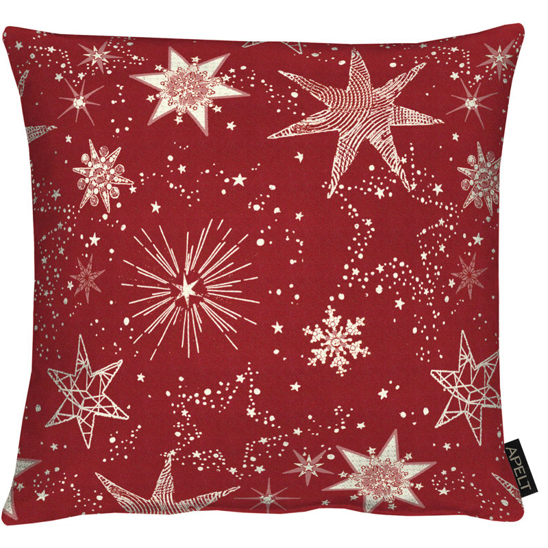 Square Cushion, Red