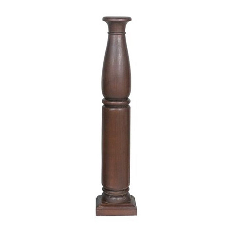 36'' H Solid Wood Candlestick